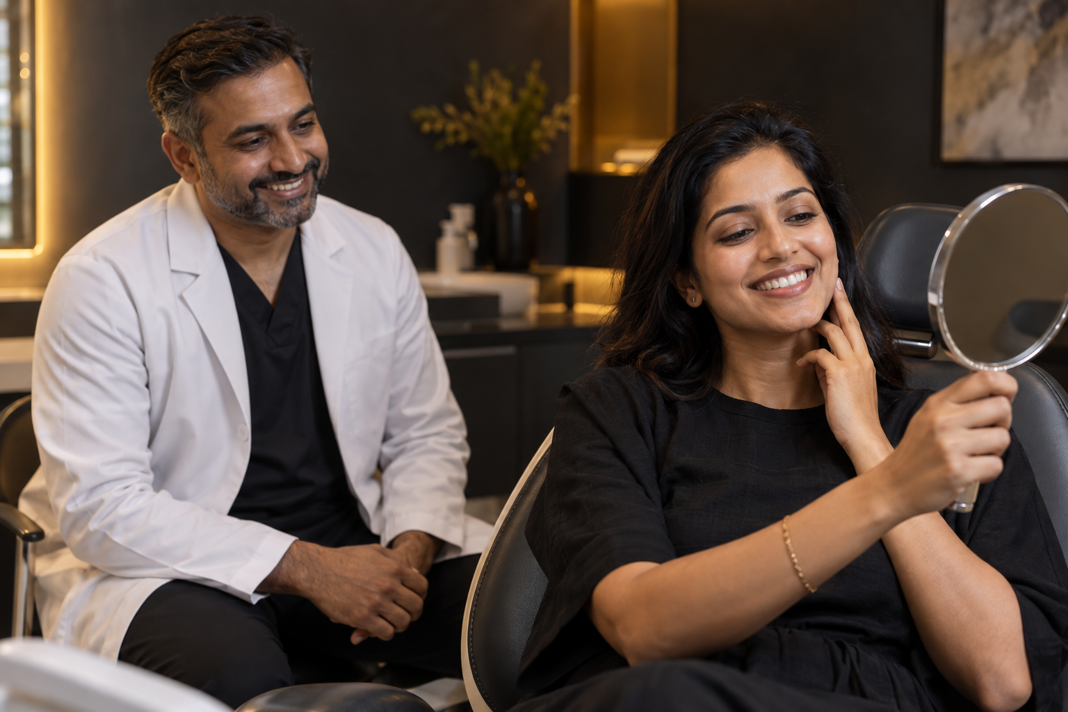 Cosmetic Smile Correction